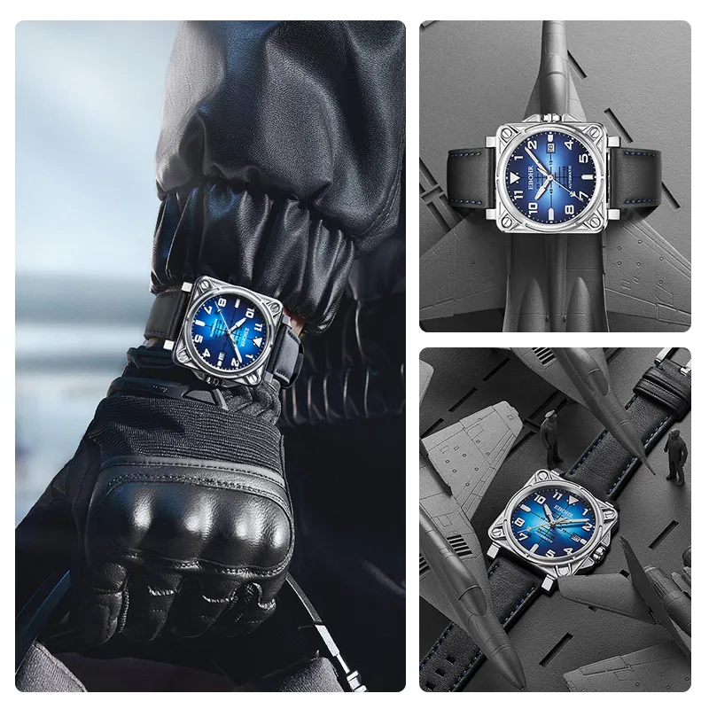 EBOHR Men Fiducial Collection Watch-3