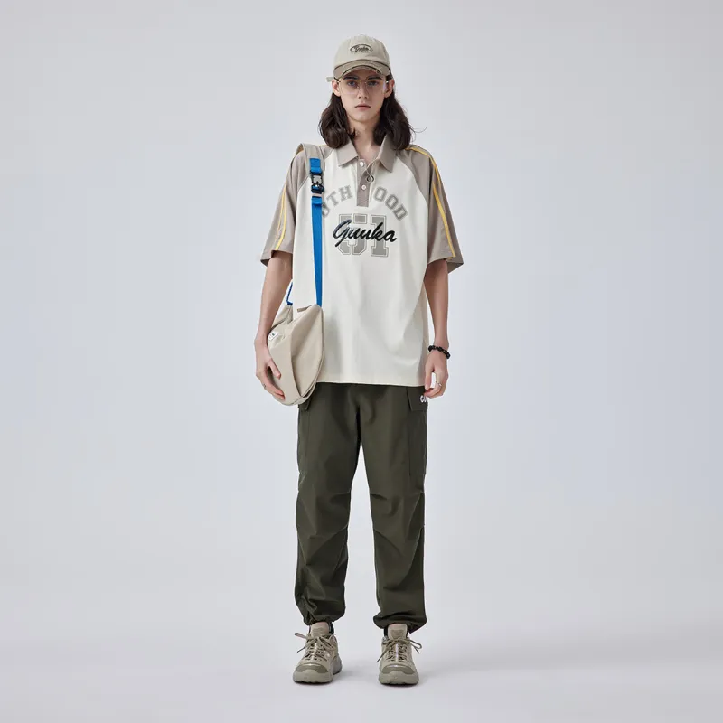 Guuka T Shirts Men Beige Yellow-7