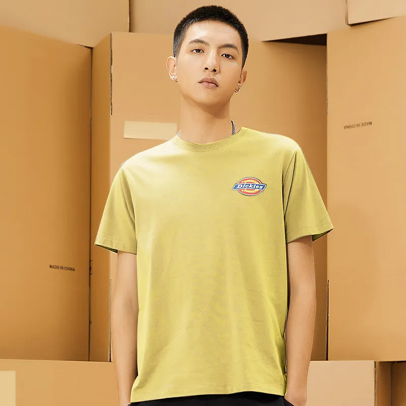 Dickies T Shirt Unisex Light Yellow-3