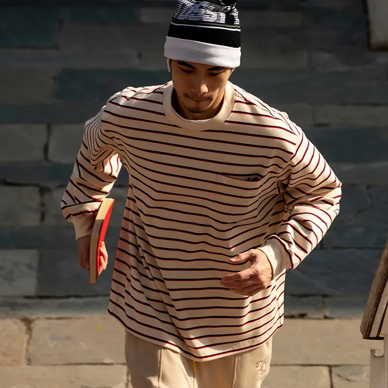 URBAN STANDARD Straight Long Sleeved T Shirt Unisex-8