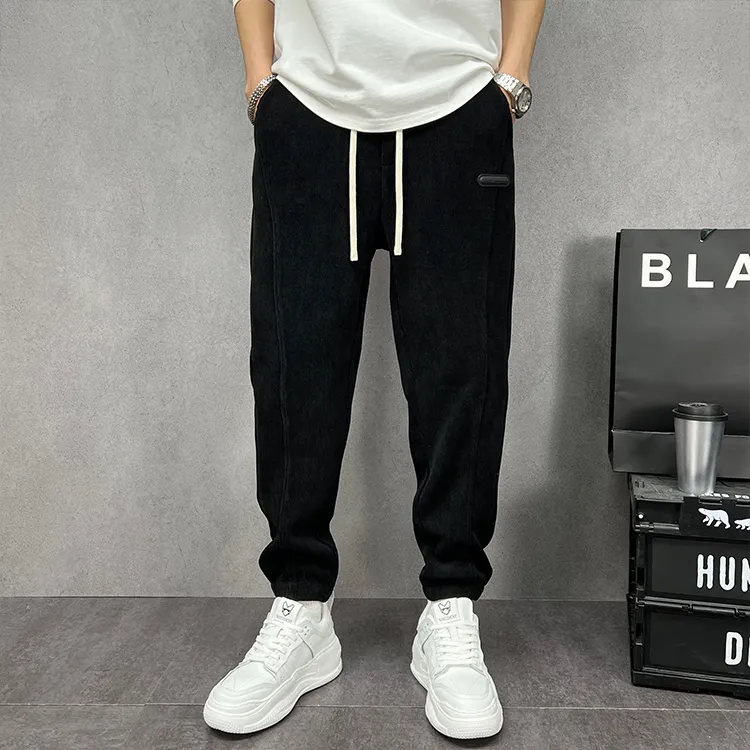 HALEBOSS Knitted Sports Pants Men's-3