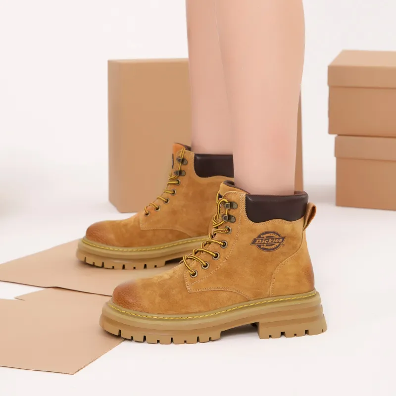 Dickies 12cm Martin Boot Women's Earth Yellow-5
