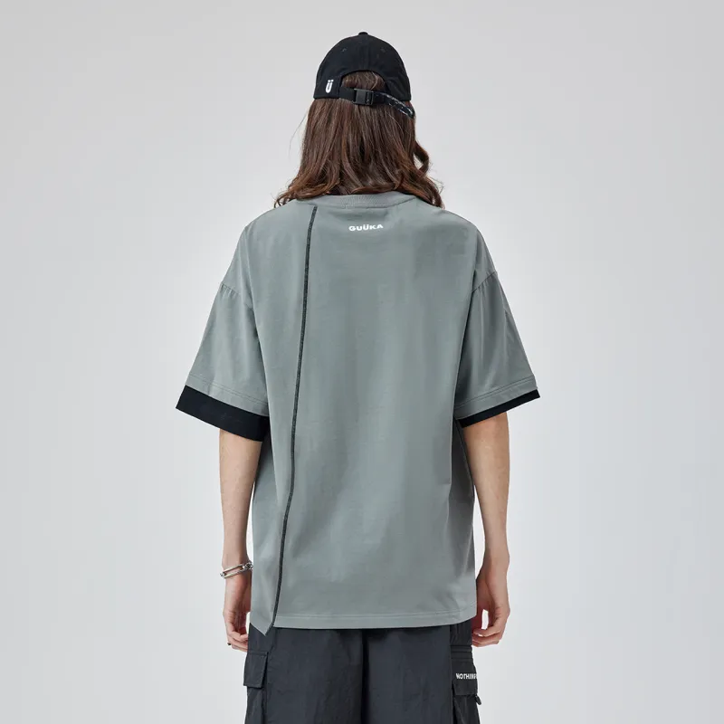 Guuka T Shirts Men Medium Gray-6