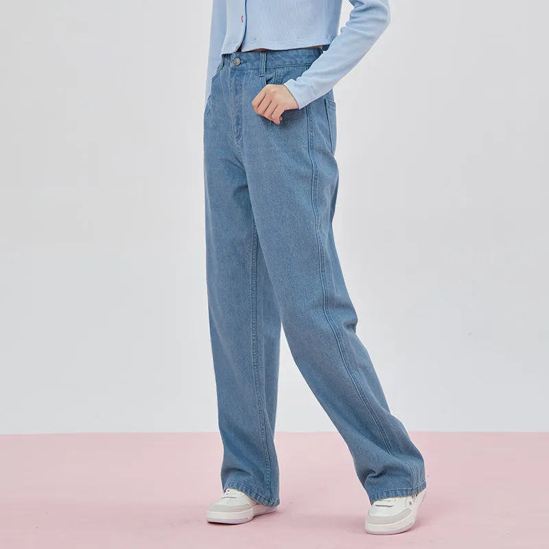 Pink Pineapple FW22 Jeans Women's Denim Blue-5