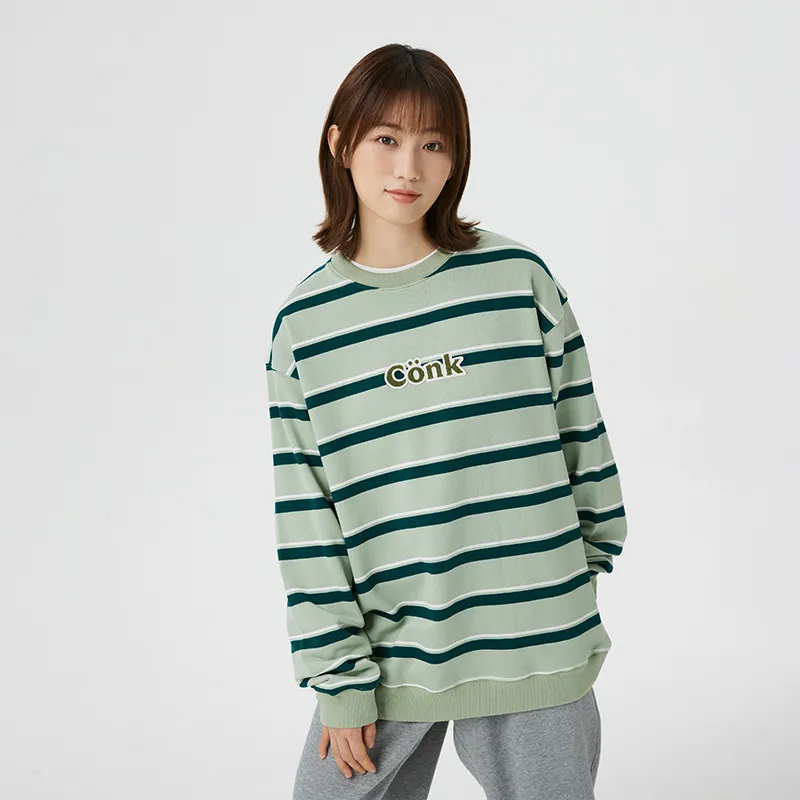 CONKLAB Crew Neck Loose Fit Regular Sweatshirt Unisex-3