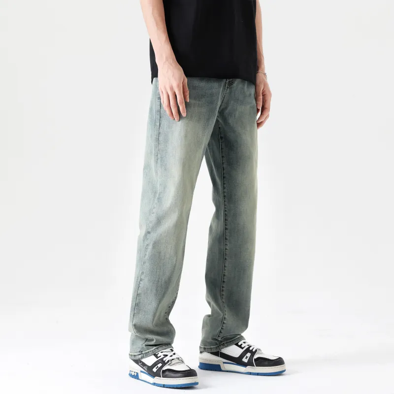 UNKNOWTAL Jeans Unisex Yellow Mud-10