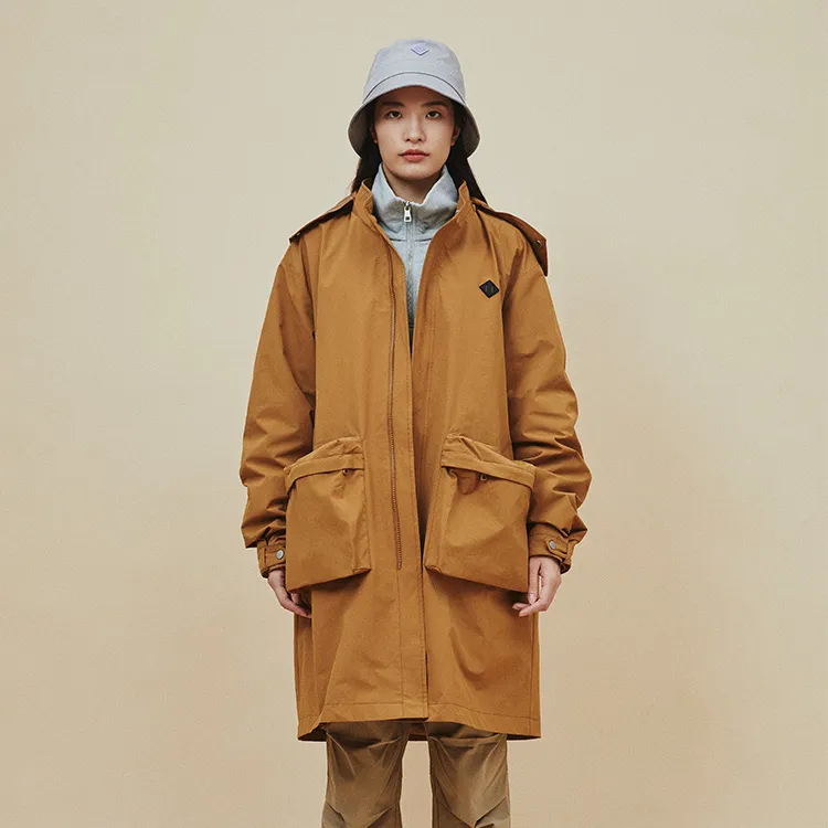 Herschel Trench Coats Unisex-2