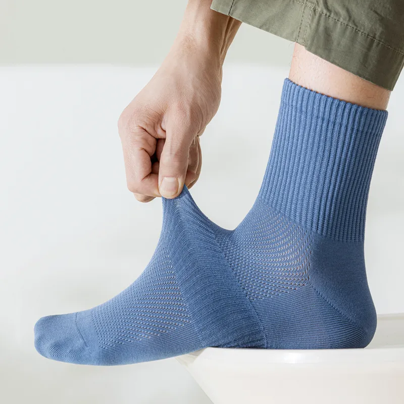 SHIWAJI Men Mid Calf Socks-7
