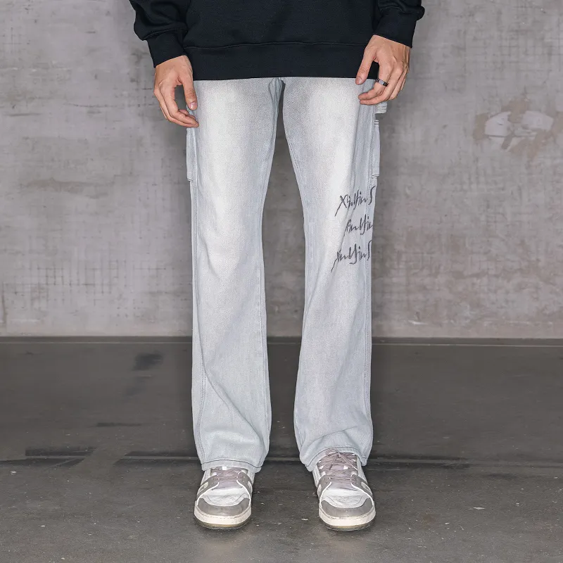 XINYINSU Jeans Unisex-10