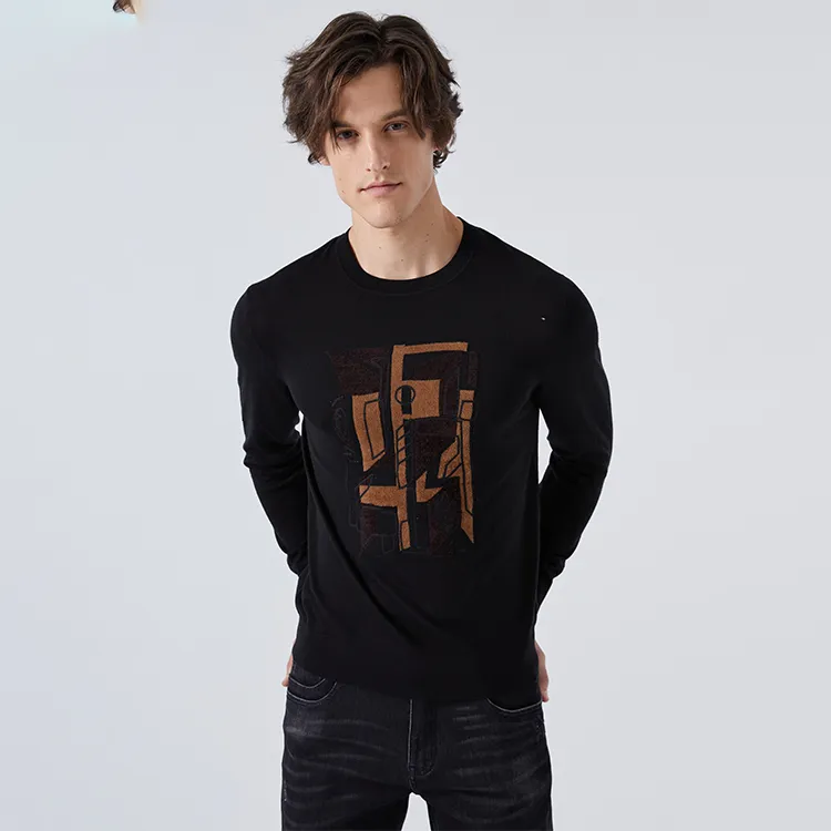 LIU·JO UOMO FW22 Sweater Men's Black-2