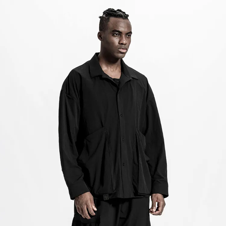 NORVINCY Western Cleanfit Minimalist Style Shirt Men's-4