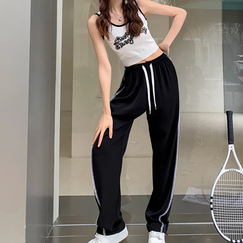 MacyMccoy Straight Pants Women's Black-4