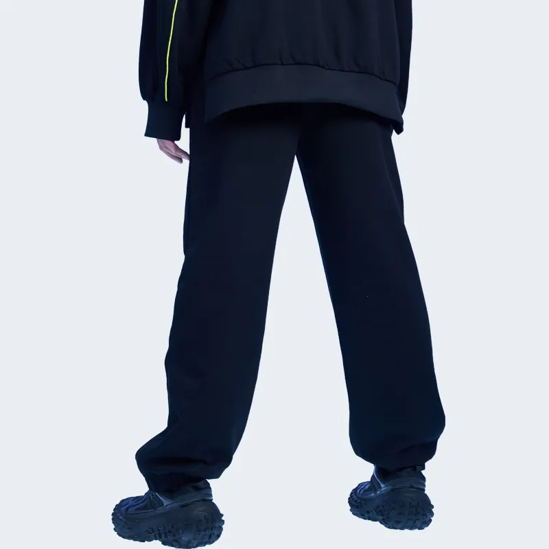 AiLoT Knitted Sweatpants Unisex Black-2