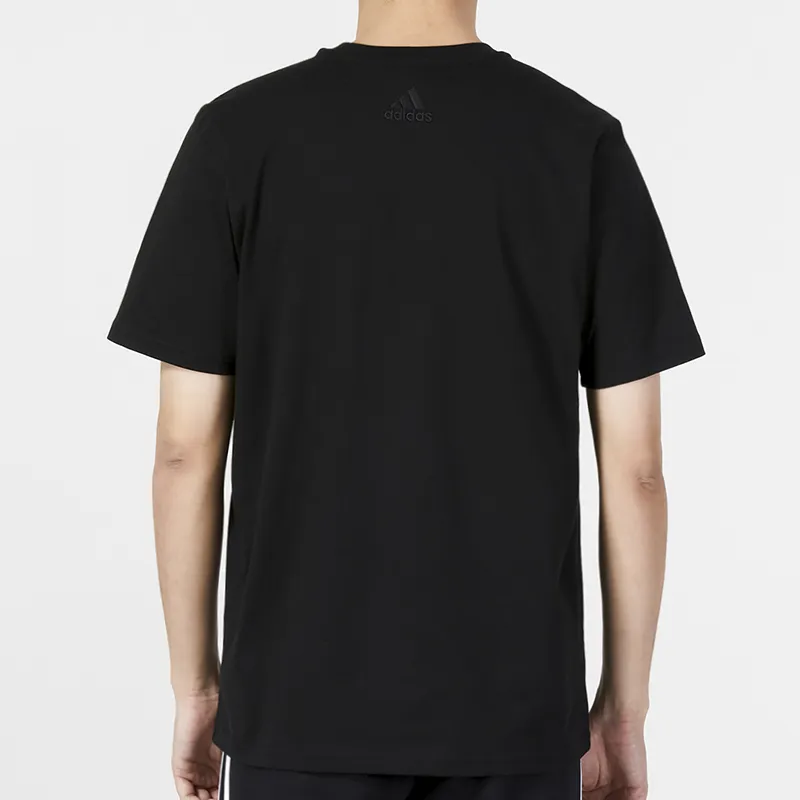 Adidas ESSENTIALS T Shirt Men's Black-3