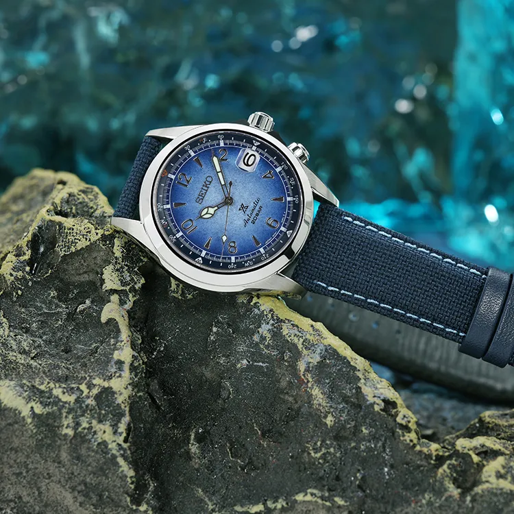 SEIKO Prospe Mechanical Movement Nylon Strap Watch Men's Watches Blue Dial-10