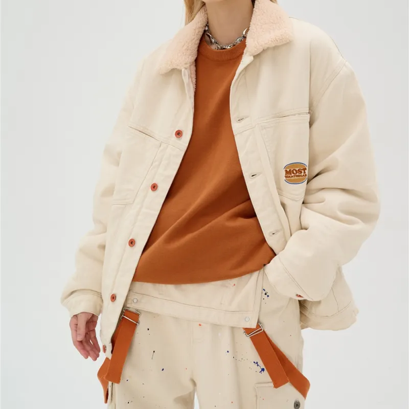 MostwantedLab Velvet feel Coat Unisex-6