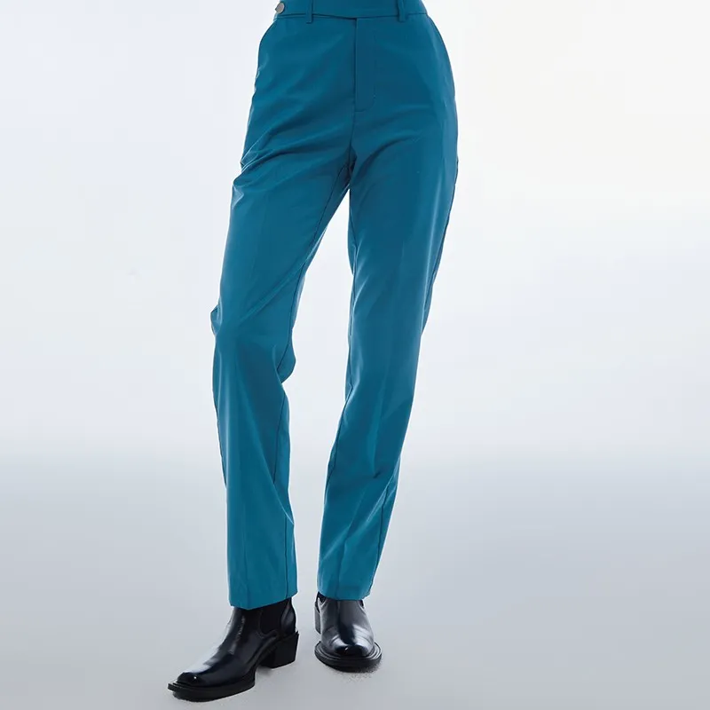 D. MARTINA QUEEN Suit Trousers Women's Royal Blue-3