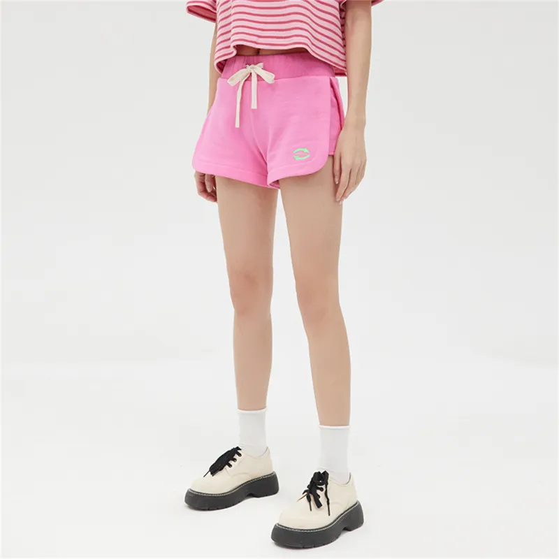 TEMPLER OF FAITH Casual Shorts Women's Pink-2