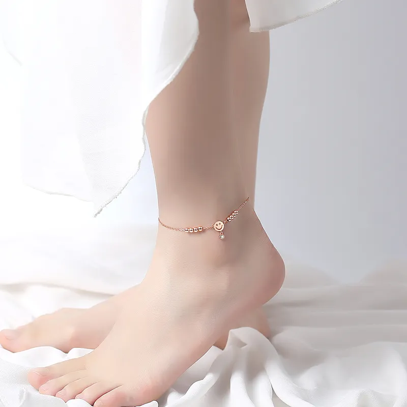 CHIEMOT 925 Sterling Silver Anklets Women's-3