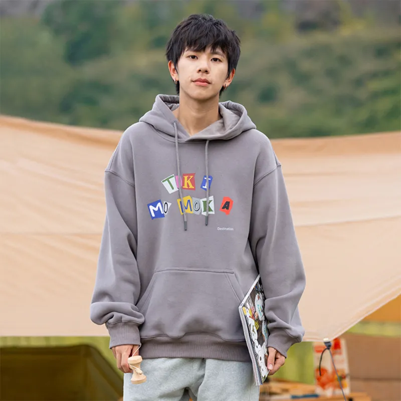 TIKIMOMOKA Japanese Tooling Couple Series Sweatshirts Unisex-7