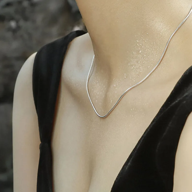 PIARA S925 Silver Necklaces Women's-1