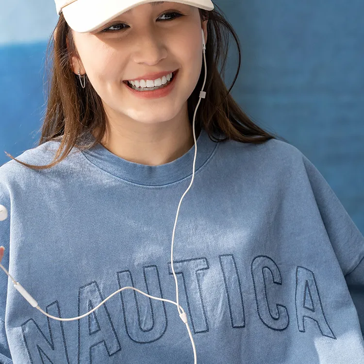 Nautica White Sail Nautica White Sail White Sail Series Short Sleeved T Shirt Unisex-13