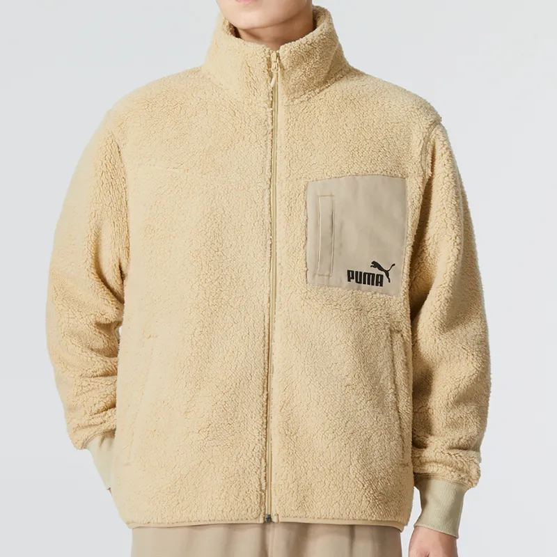 PUMA Velvet Jackets Unisex Khaki-2