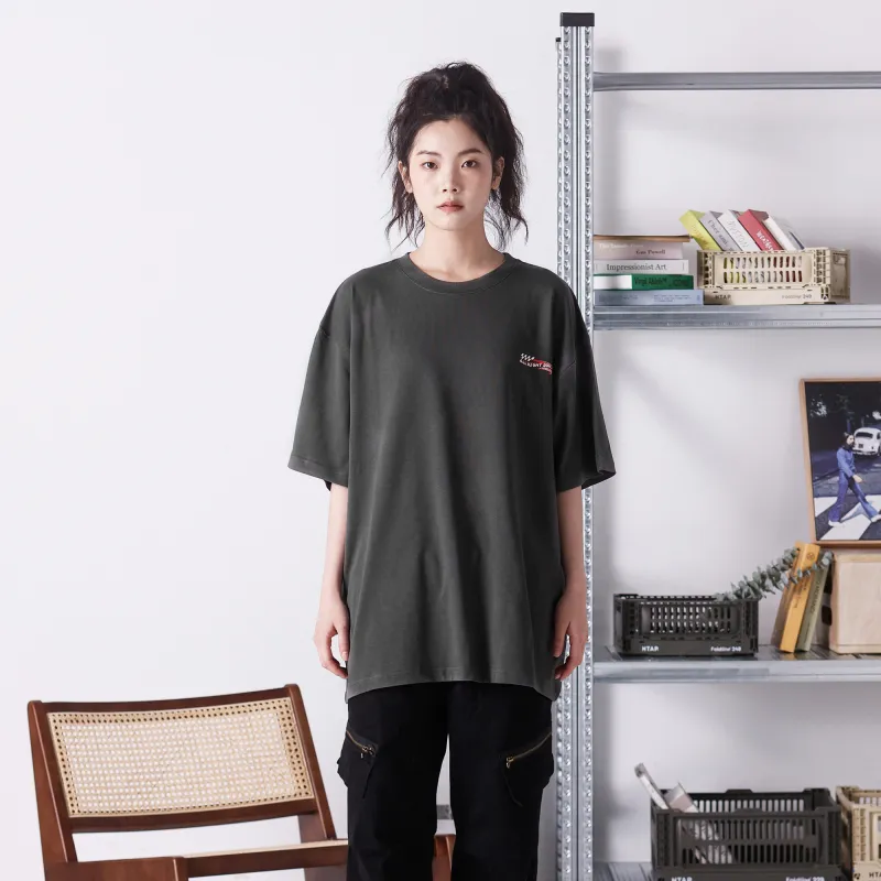 ALL NIGHT DAYS Heavyweight T Shirt Unisex-4