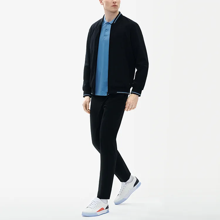 FILA Jackets Men Jet Black-5