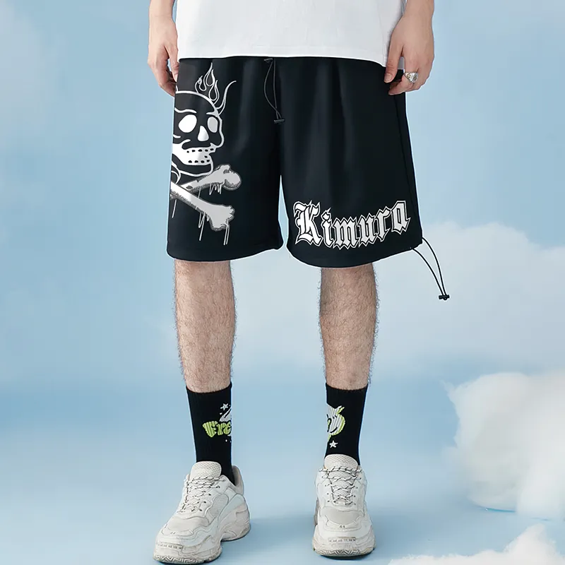 SANSYAS Casual Shorts Unisex Black-6