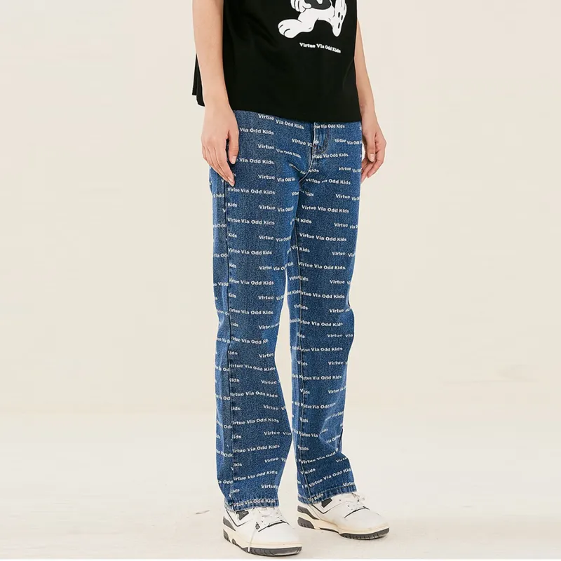 ICONS Lab x VV.OK Jeans Unisex Blue-5