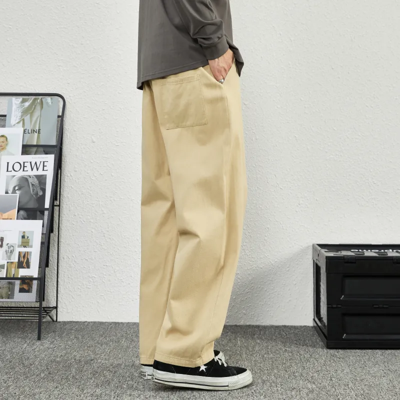 NFWYS Straight Casual Pants Fall Unisex-11