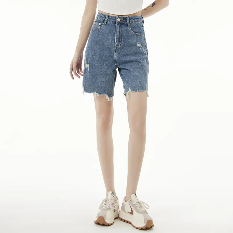 QYPRF Denim Shorts Women's-8