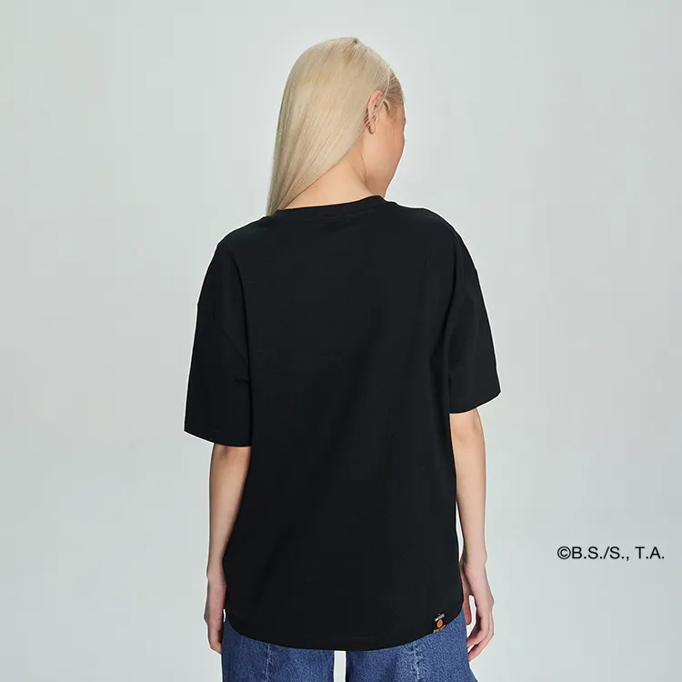 Dragon Ball X Lee X Dragon Ball Co brand T Shirts Women's Black-3