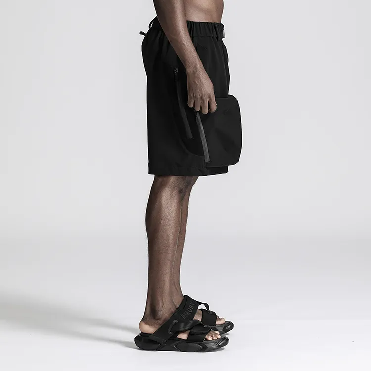 NORVINCY Loose Fit Multicolor Casual Shorts Unisex-4