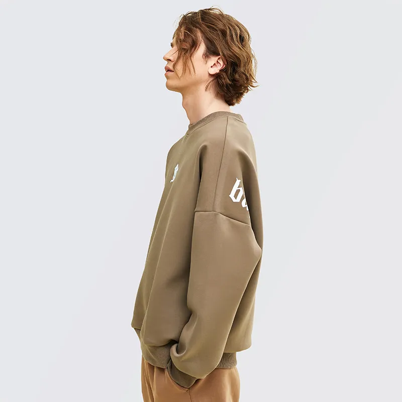 BAGGL Crew Neck Loose Fit Regular Sweatshirt Unisex-4