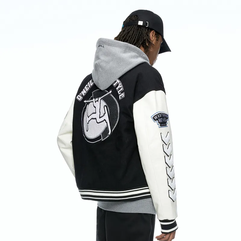 O'Neill Baseball Jerseys Unisex Black-5