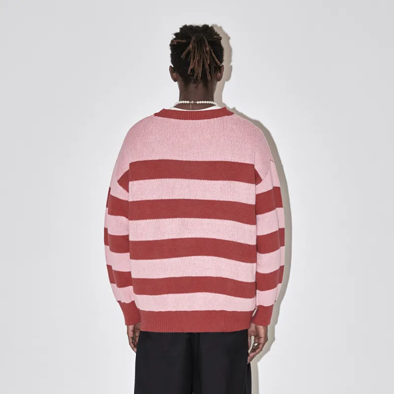 EMPTY REFERENCE Sweaters Unisex Pink-4