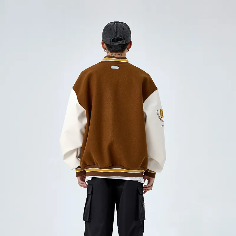 BENMYSHOWER Baseball Jacket Unisex-9