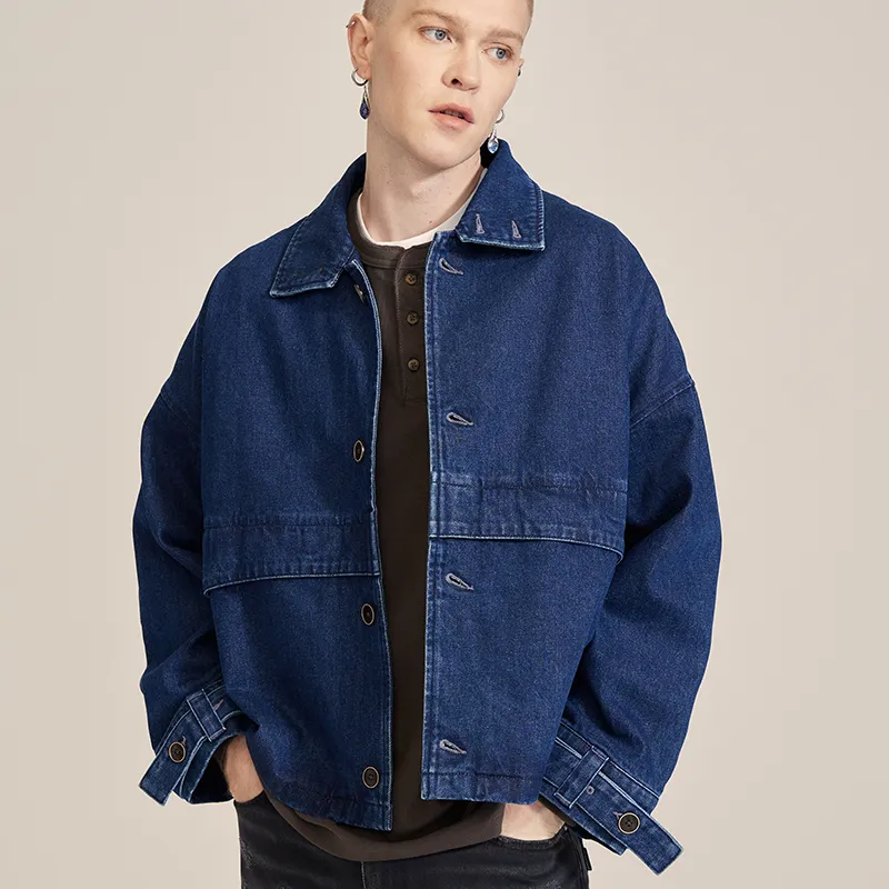 Prth Promethean Denim Jackets Unisex Blue-2