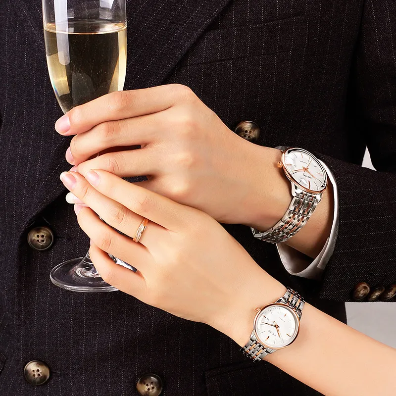 FEIKE Dream Arc Collection Automatic Mechanical Movement Watch Unisex White Dial FQ221-6