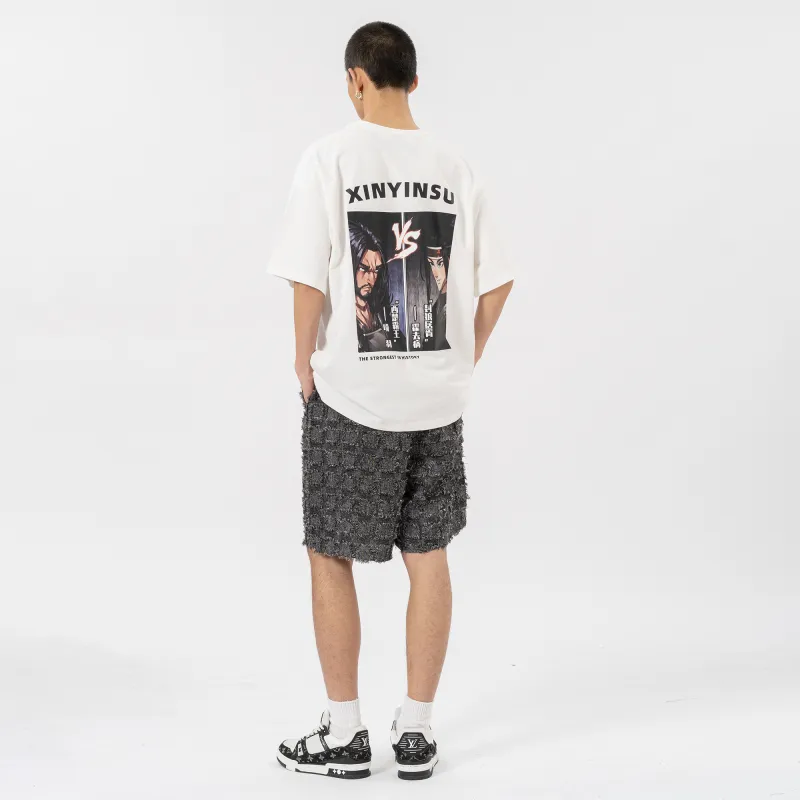 XINYINSU New Factor XINYINSU X The Strongest In History Joint Series T Shirts Unisex-4