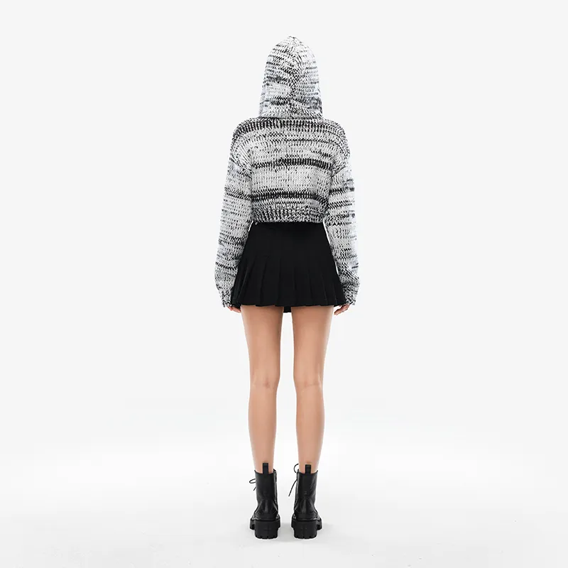 SMFK Knitwear Women's Black White-2