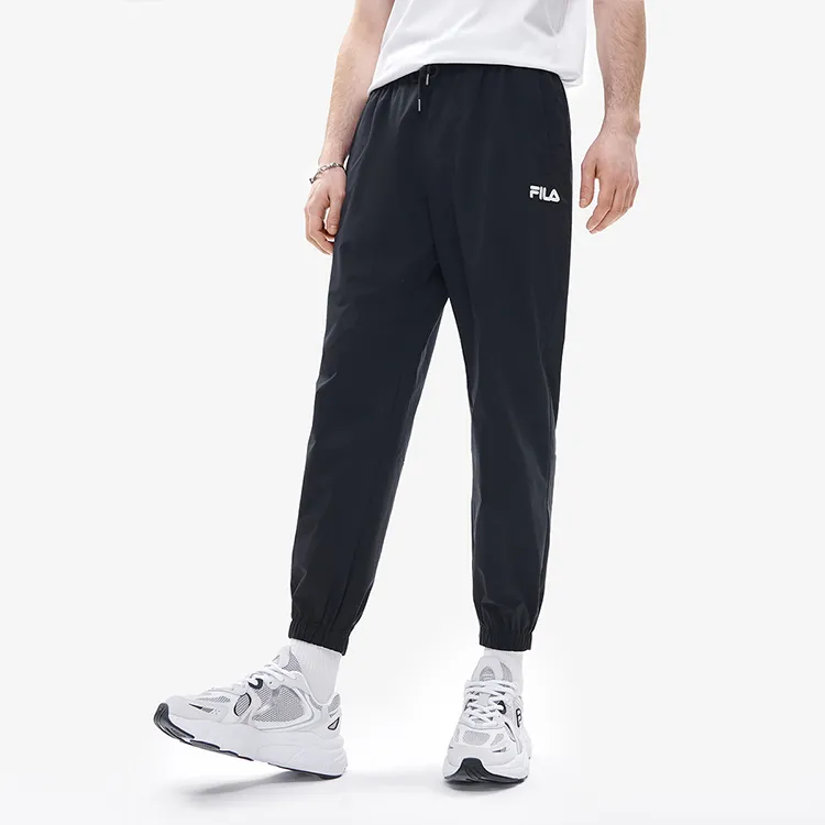 FILA FUSION 1911 BTS Casual Pants Men Pitch Black-5
