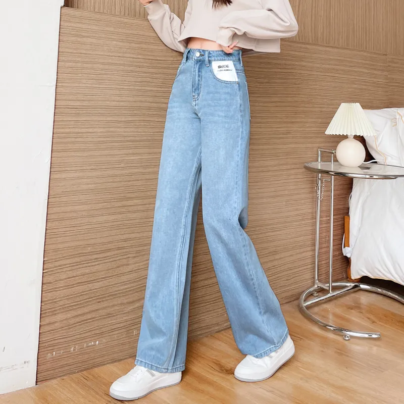 MITUAN Jeans Women's Light Blue-4