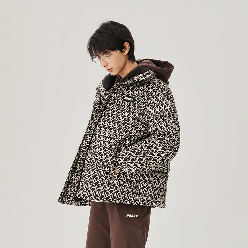 Nerdy Down Jackets Unisex Black-5