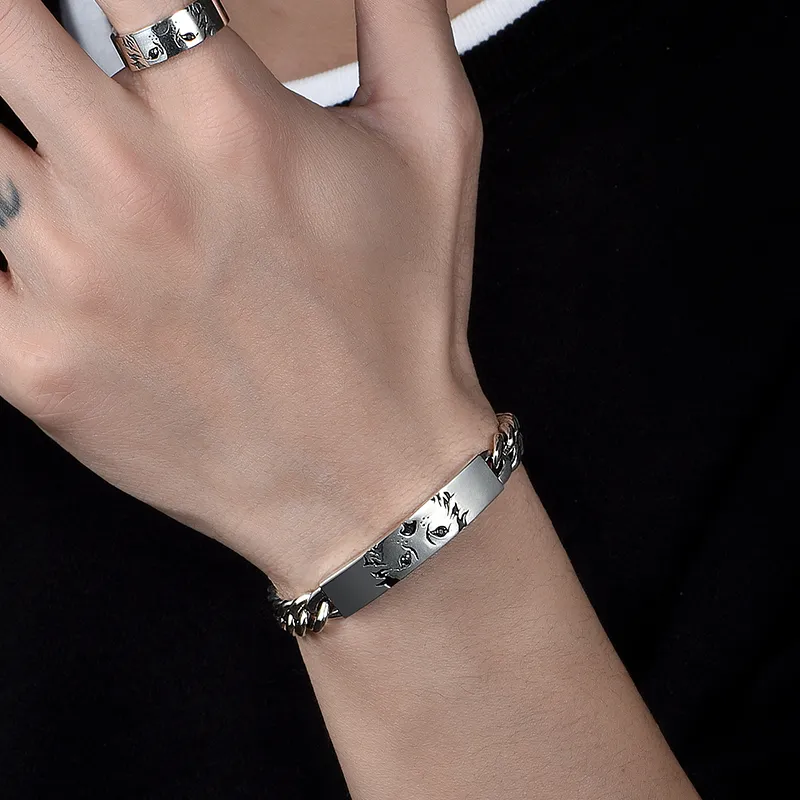 MYSH Bracelets Men Paw Star Bracelet-1