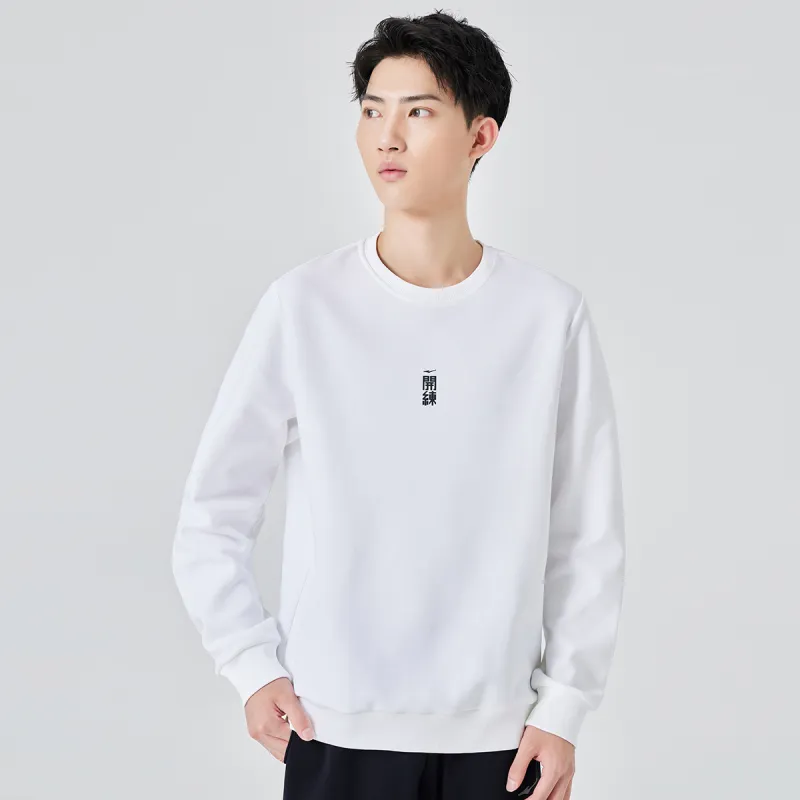 Erke Sweatshirts Men True White-2