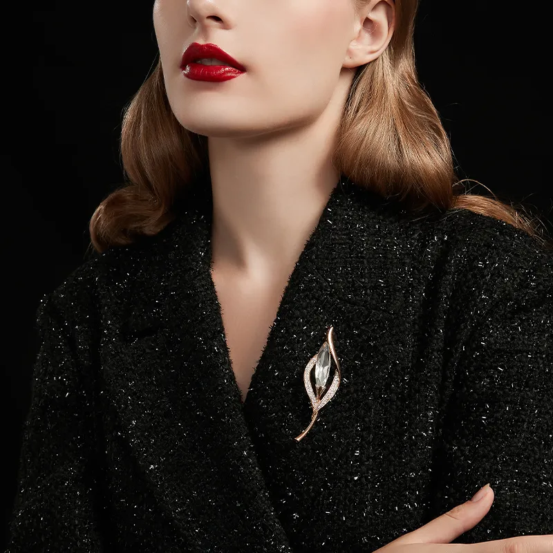 HMZ Brooches Women's Gold-1