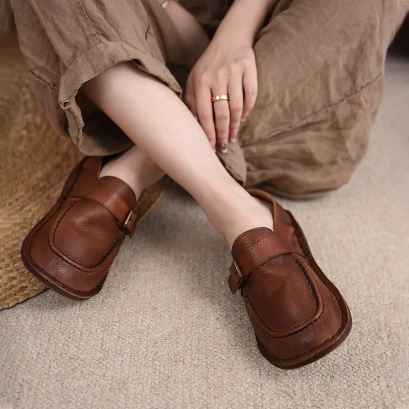 ARTMU Women's Casual Shoes Women's Low Top Coffee/Camel-8